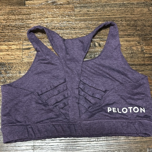 Peloton Women’s Large Purple Sportbra - Picture 2 of 8